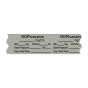 Anesthesia Tape, with Expiration Date, Time & Initial (Removable), "Ropivacaine mg/ml" 3/4" x 500", Gray - 333 Imprints - 500 Inches per Roll