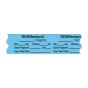 Anesthesia Tape, with Expiration Date, Time & Initial (Removable), "Remifentanil mcg/ml" 3/4" x 500" Blue - 333 Imprints - 500 Inches per Roll