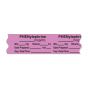 Anesthesia Tape, with Expiration Date, Time & Initial (Removable), "Phenylephrine mcg/ml" 3/4" x 500", Violet - 333 Imprints - 500 Inches per Roll