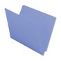 Barkley™ Match End Tab Folder Fas# 3&5 15pt Color Stock Blue Flush Front 12 1/4" x 9 1/2" 2ply - 250 per Case