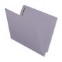 Barkley™ Match End Tab Folder Fas# 1&3 11pt Color Stock Gray Flush Front 12 1/4" x 9 1/2" 2ply - 50 per Box