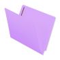 Barkley™ Match End Tab Folder Fas# 1&3 11pt Color Stock Lavender Flush Front 12 1/4" x 9 1/2" 2ply - 50 per Box