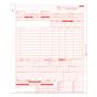 HCFA Claim Form 1450 UB04 Laser Cut White and Red - 2500 per Box