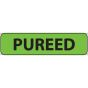 Label Paper Removable Pureed, 1" Core, 1 1/4" x 5/16", Fl. Green, 760 per Roll