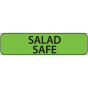 Label Paper Removable Salad Safe, 1" Core, 1 1/4" x 5/16", Fl. Green, 760 per Roll