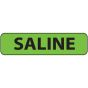 Label Paper Removable Saline, 1" Core, 1 1/4" x 5/16", Fl. Green, 760 per Roll