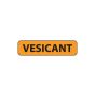 Label Paper Removable Vesicant, 1" Core, 1 1/4" x 5/16", Fl. Orange, 760 per Roll