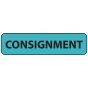 Label Paper Removable Consignment, 1" Core, 1 1/4" x 5/16", Blue, 760 per Roll