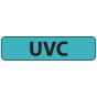 Label Paper Removable UVC, 1" Core, 1 1/4" x 5/16", Blue, 760 per Roll