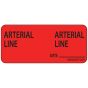 Label Paper Permanent Arterial Arterial 1" Core 2 1/4"x1 Fl. Red 420 per Roll