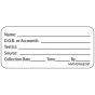 Label Paper Permanent Name: DOB Or, 1" Core, 2 1/4" x 1", White, 420 per Roll