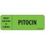 Label Paper Removable Wrap Around IV, 1" Core, 2 15/16" x 1", Fl. Green, 333 per Roll