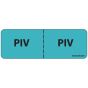 Label Paper Removable PIV, 1" Core, 2 15/16" x 1", Blue, 333 per Roll