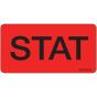 Label Paper Permanent STAT, 1" Core, 2 15/16" x 1", 1/2", Fl. Red, 333 per Roll