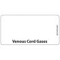 Label Paper Permanent Venous Cord Gases, 1" Core, 2 15/16" x 1", 1/2", White, 333 per Roll