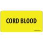 Label Paper Permanent Cord Blood 1" Core 2 15/16"x1 1/2" Yellow 333 per Roll