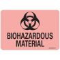 Lab Communication Label (Paper, Permanent) Biohazardous 2" 15/16"x2 Fluorescent Red - 333 per Roll