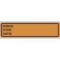 Label Paper Removable Room No. Patient, 1" Core, 5 3/8" x 1", 3/8" Copper 200 per Roll