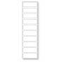 Sterile Label with Pen Synthetic Permanent 1-1/2" x 1/2" White, 10 per Sheet, 100 Sheets per Box