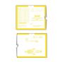 Category Insert Jacket Open End Bone Yellow 28# Kraft 14-1/4"x17-1/2" - 250 per Case