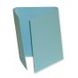 FILE FOLDER DOUBLE FOLD, FOR PRESCRIPTIONS CARDBOARD, 5 1/2" X 13", BLUE, 100 PER PACKAGE