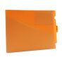 Orange Outguide, Center Tab, letter size, 2 pockets