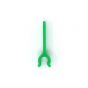 Ident-Alert® IV Port Clips - Green, 200 Clips