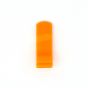 Ident-Alert® IV Port Clips - Orange, 200 Clips