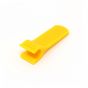 Ident-Alert® IV Port Clips - Yellow, 200 Clips