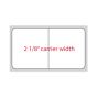 Label Cerner Direct Thermal Synthetic Permanent 3" Core 2"x1 1/8" White 5000 per Roll, 6 Rolls per Case