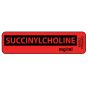 LABEL PERMANENT SUCCINYLCHOLINE