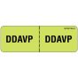 Label Paper Removable DDAVP: DDAVP, 1" Core, 2 15/16" x 1", Fl. Chartreuse, 333 per Roll