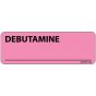 Label Paper Removable Debutamine, 1" Core, 2 15/16" x 1", Fl. Pink, 333 per Roll