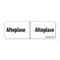 LABEL PAPER PERMANENT ALTEPLASE 1" CORE 2 15/16" X 1 WHITE 333 PER ROLL