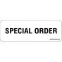 Label Paper Removable Special Order, 1" Core, 2 15/16" x 1", White, 333 per Roll