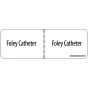 Label Paper Permanent Foley Catheter 1" Core 2 15/16"x1 White 333 per Roll