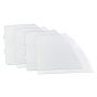 Alert Bands® Clasp Dispenser Plastic In-a-Snap® Tip Out Bin Dividers Clear - 1 Set