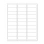 Label Laser Portrait 2-5/8"x1" 30/Sheet 250/Pack