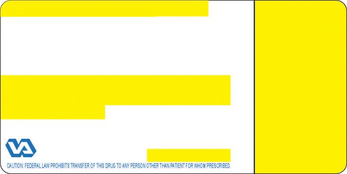 Label Direct Thermal (Paper, Permanent) 3" Core 2"x4" 3" White and Yellow - 7500 per Case