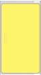 Visitor Pass Label Compatible with DYMO® Printer Direct Thermal Permanent 2-5/16" x 4" Fluorescent Yellow, 250 per Roll