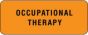 Label Paper Permanent Occupational Therapy 2 1/4" x 7/8", Fl. Orange, 1000 per Roll