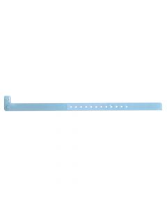 Cadet Insert Wristband Vinyl 9/16"x11 1/2" Adult/Pedi Light Blue - 500 per Box