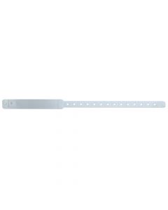 Securline® Insert Wristband Vinyl 3/4" x 12-1/4" Adult Clear, 250 per Box