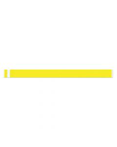 Short Stay® Write-On Tyvek® Wristband 3/4" x 10" Adult/Pediatric Yellow, 1000 per Box