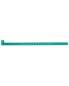 Sentry® SuperBand® Write-On Wristband Poly Clasp Closure 1/2" x 10" Adult/Pediatric Kelly Green, 500 per Box