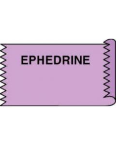 Anesthesia Tape (Removable) Ephedrine 1/2" x 500" - 333 Imprints - Violet - 500 Inches per Roll