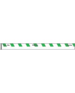 Binder/Chart Tape Removable "Rm. No. Patient", 1'' Core, 1/2 '' x 500'', Green, 83 Imprints, 500 Inches per Roll