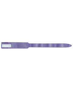 Soft-Lock® Insert Wristband Vinyl 1" x 11" Adult/Pediatric Purple, 250 per Box