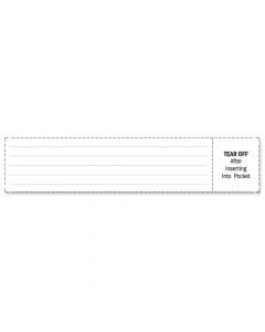 Insert Cards Paper Adult White - 288 per Book