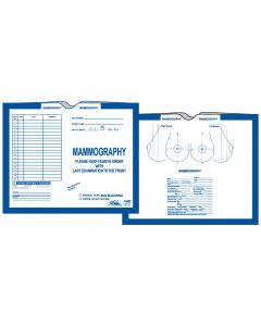 Category Insert Jacket Open Top Mammography Dark Blue 28# Kraft 10-1/2"x12-1/2" - 250 per Case